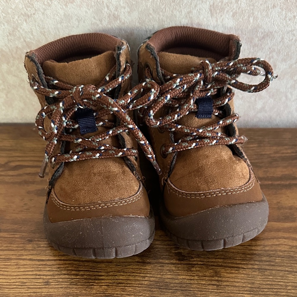 OshKosh B'gosh Tan and Brown Kids Boots